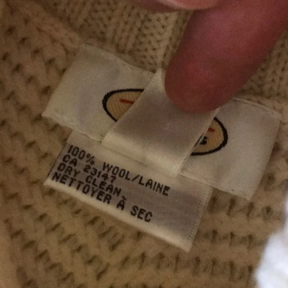 Talbots turtleneck sweater, poncho, cape - Picture 6 of 7